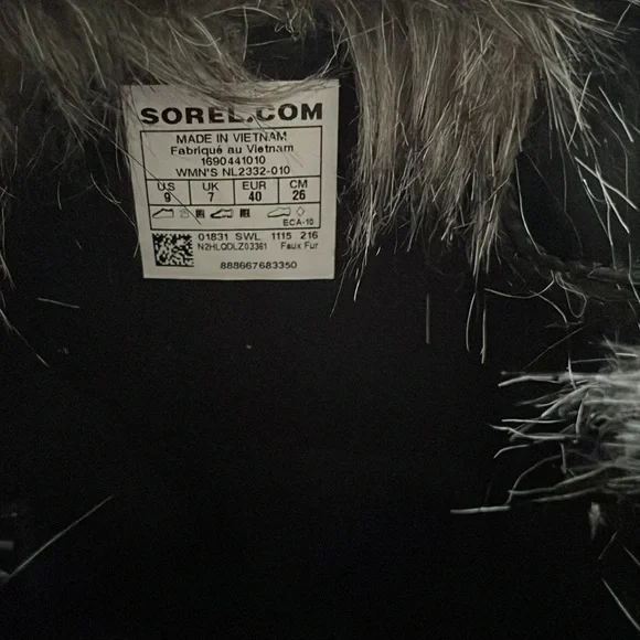 Sorel Joan of Arctic Women's Winter Snow Waterproof Boots NL2332 Size 9 - Picture 15 of 16